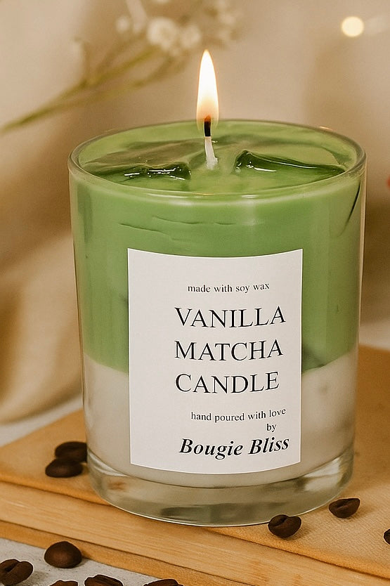 Iced Latte Candles, decorative drink theme candle