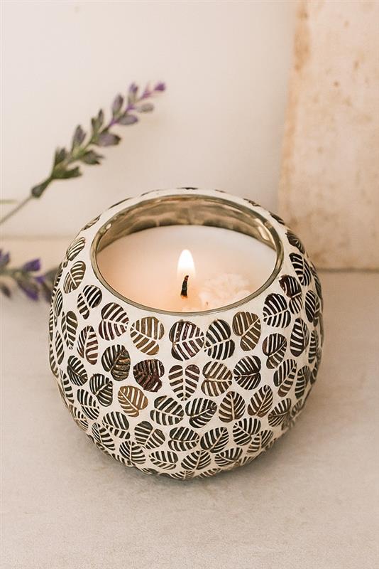 Designer Elysian Jar candle for luxury home decor, aromatherapy and festive gifting 