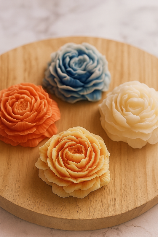 Peony Candle – Elegance in Bloom